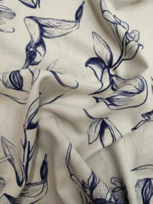 Lino Natural Estampado - 9391