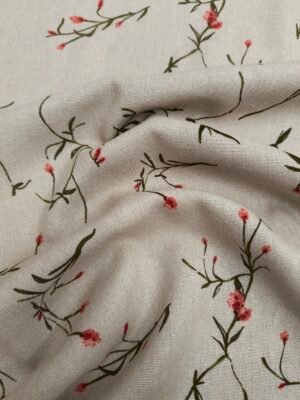 Lino Natural Estampado - 9779